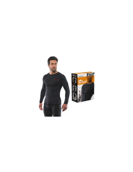 T-Shirt manga larga ISSA DRY STRETCH