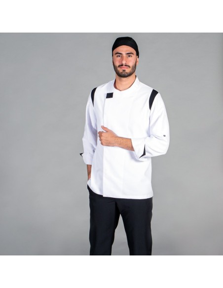 CHAQUETA DE COCINA UNISEX ABADES
