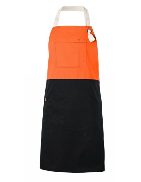 DELANTAL PETO BICOLOR