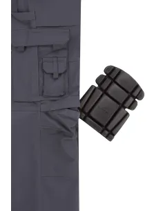 Pantalon multibolsillos con refuerzo de tejido 2