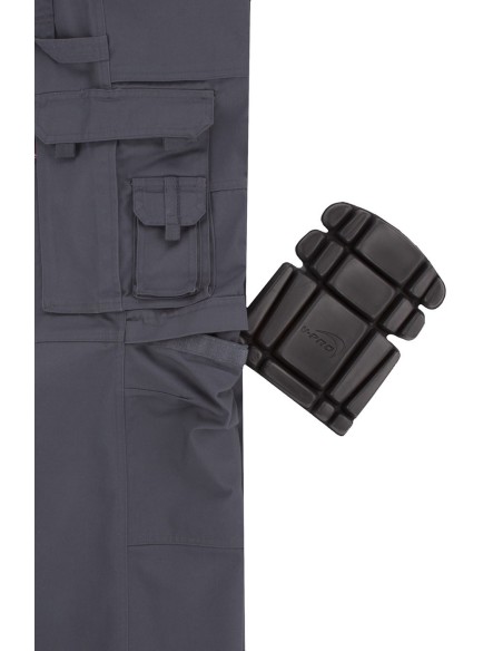 Pantalon multibolsillos con refuerzo de tejido
