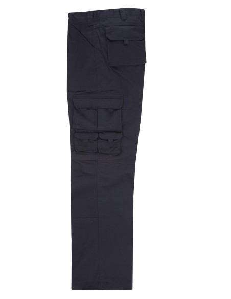Pantalon multibolsillos con refuerzo de tejido