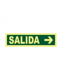 SEÑAL GLASPACK SALIDA FLECHA IZQU