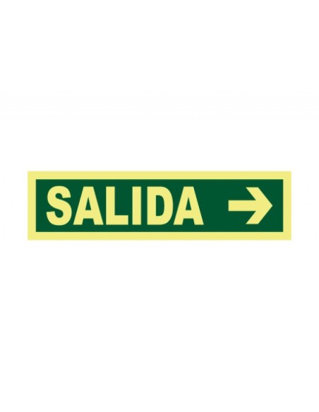 SEÑAL GLASPACK SALIDA FLECHA IZQU