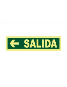 SEÑAL GLASPACK  SALIDA FLECHA DCHA