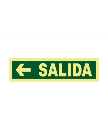 SEÑAL GLASPACK  SALIDA FLECHA DCHA