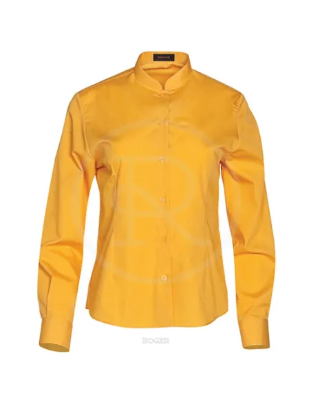 CAMISA SRA M/L CUELLO MAO