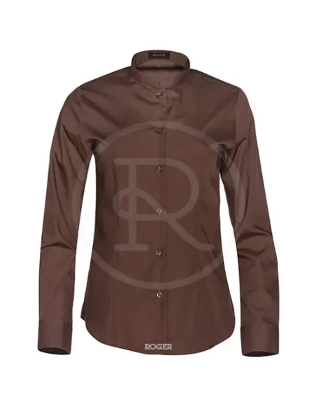 CAMISA SRA M/L CUELLO MAO