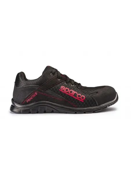 ZAPATO DE SEGURIDAD SPARCO PRACTICE S1P NEGRO NRRS P1
