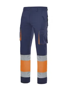 PANTALON BICOLOR STRETCH DE AV