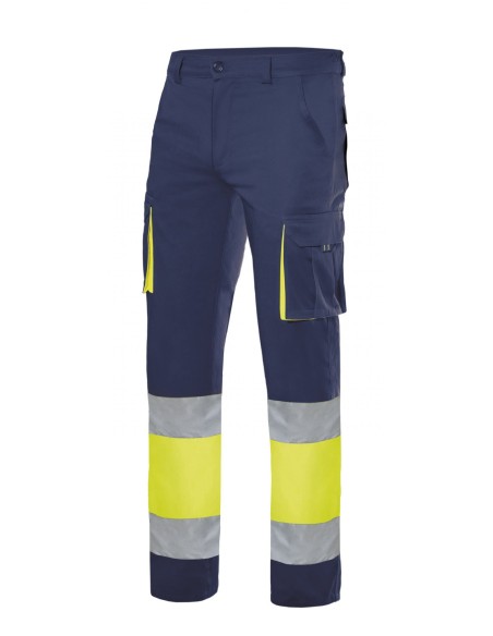PANTALON BICOLOR STRETCH DE AV