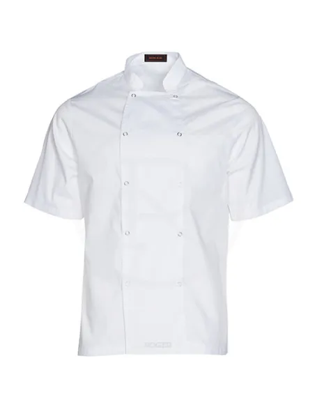 CHAQUETA COCINERO CRO M/C B/PRESION