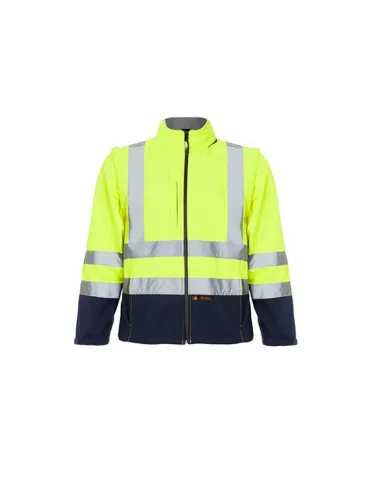 NULO CHELON CHAQUETA SOFTSHELL BICOLOR MANGAS DESMONTABLES