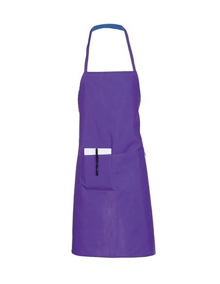 DELANTAL CON PETO Y BOLSILLO