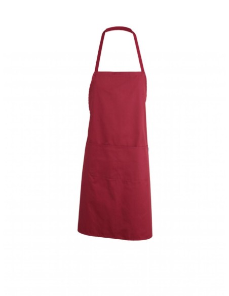 DELANTAL CON PETO Y BOLSILLO