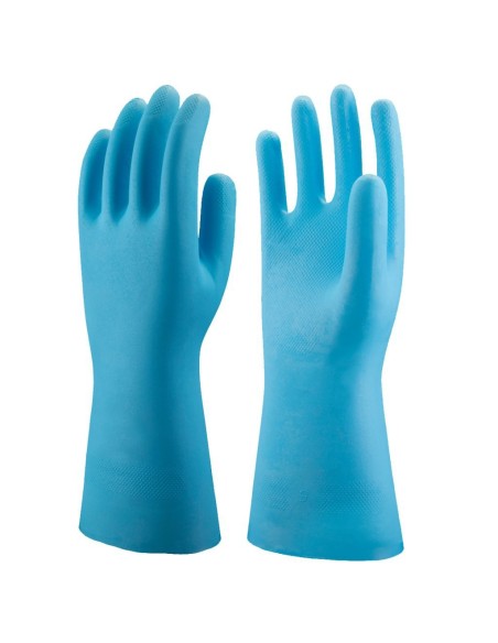 GUANTE NITRILO AZUL