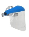 PANTALLA POLICARBONATO TRANSPARENTE VISERA AZUL