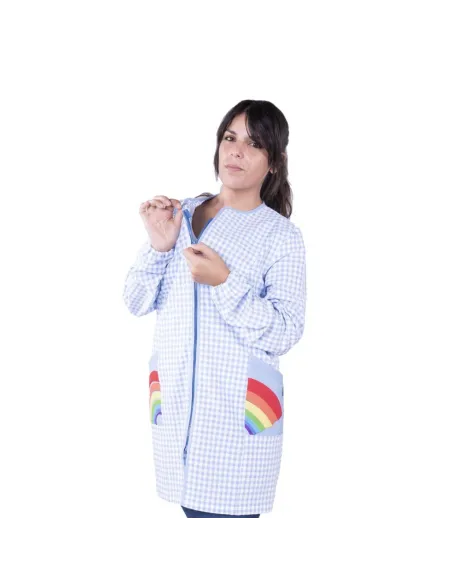 BATA MUJER C/CREMALLERA ARCOIRIS ANTIBACTERIANO