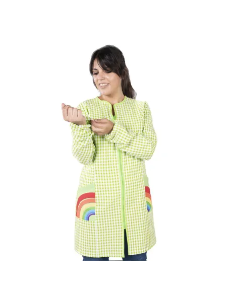 BATA MUJER C/CREMALLERA ARCOIRIS ANTIBACTERIANO