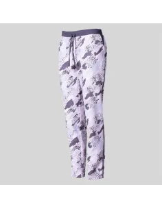 PANTALON MUJER ESTAMPADO LINEA LATERAL 2