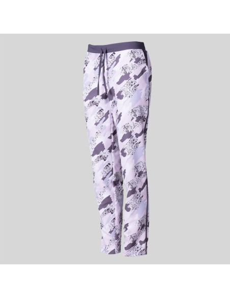 PANTALON MUJER ESTAMPADO LINEA LATERAL