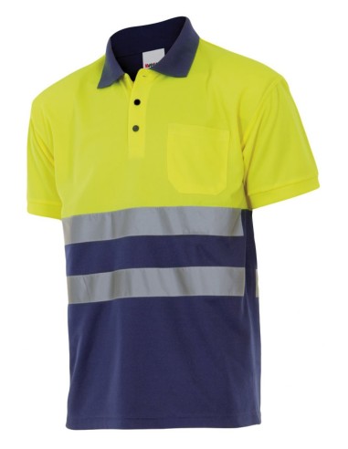 POLO AV BICOLOR M/C