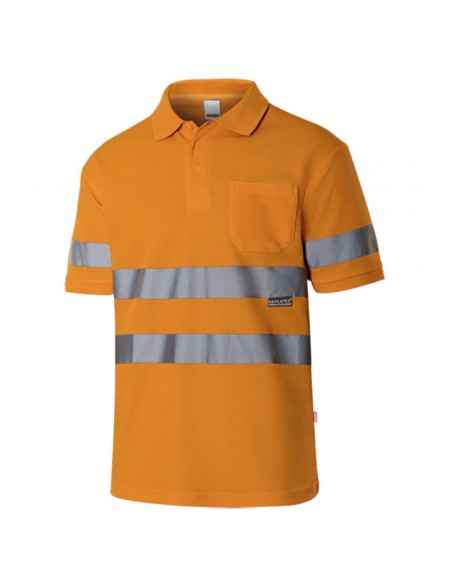 POLO M/C ALTA VISIBILIDAD CLASE 2