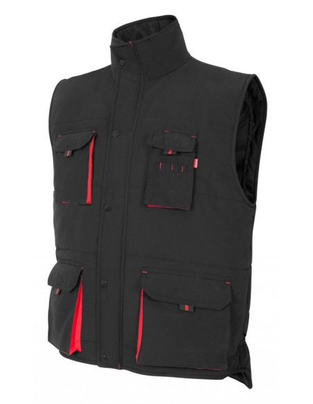 CHALECO ACOLCHADO BICOLOR