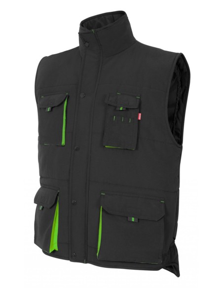 CHALECO ACOLCHADO BICOLOR