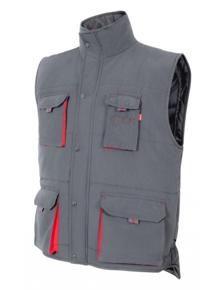 CHALECO ACOLCHADO BICOLOR