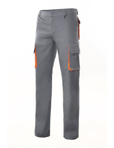 PANTALON BICOLOR MULTIBOLSILLOS