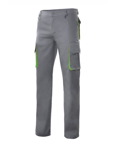 PANTALON BICOLOR MULTIBOLSILLOS