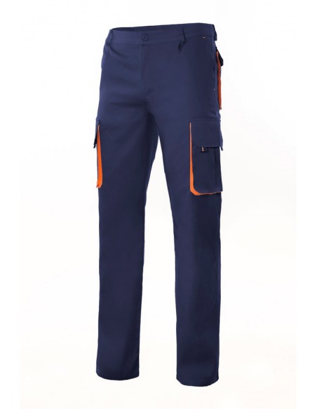 PANTALON BICOLOR MULTIBOLSILLOS