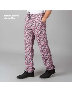 PANTALON COCINA SARGA 100% ALGODON 2