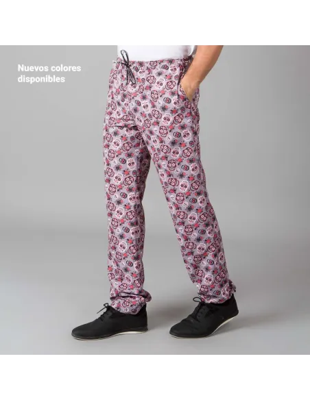 PANTALON COCINA SARGA 100% ALGODON
