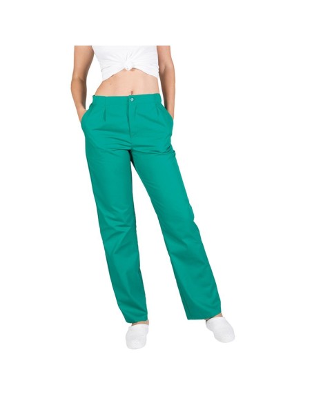 PANTALÓN SANITARIO SARGA COLOR CON BOLSILLOS
