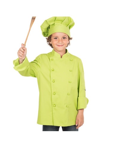 CHAQUETA COCINERO INFANTIL COLOR