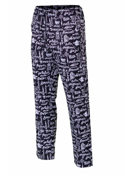 PANTALON COCINA MICROFIB.GOMA-CORDON
