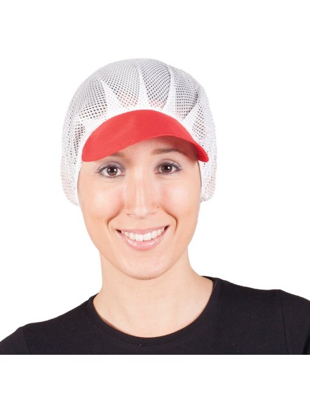 GORRA REJILLA MUJER VISERA COLOR PACK DE 10