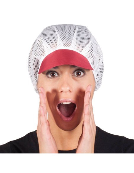 GORRA REJILLA MUJER VISERA COLOR PACK DE 10