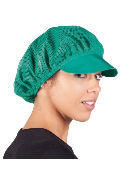 GORRA MUJER REJILLA Y VISIRA COLOR  (PACK 10 UNID)