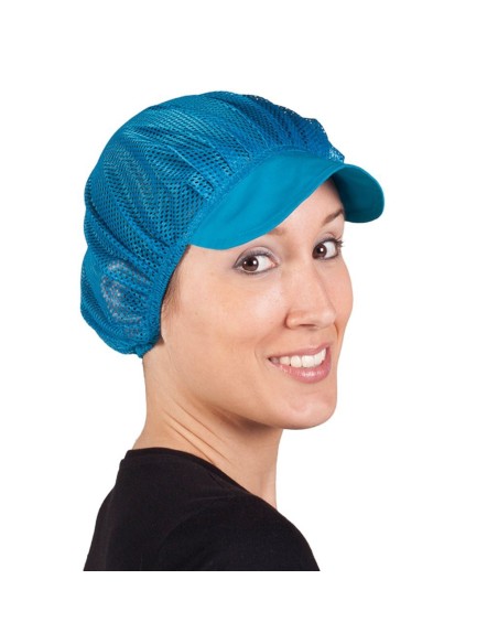 GORRA MUJER REJILLA Y VISIRA COLOR  (PACK 10 UNID)