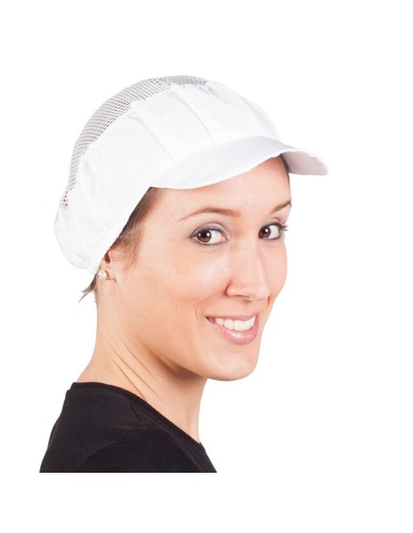GORRO MUJER REJILLA Y VISERA RIGIDA