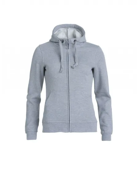 CLIQUE BASIC HOODY FULL ZIP LADIES