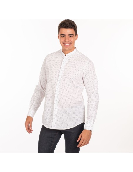 CAMISA CRO FIORE SLIME POPELIN