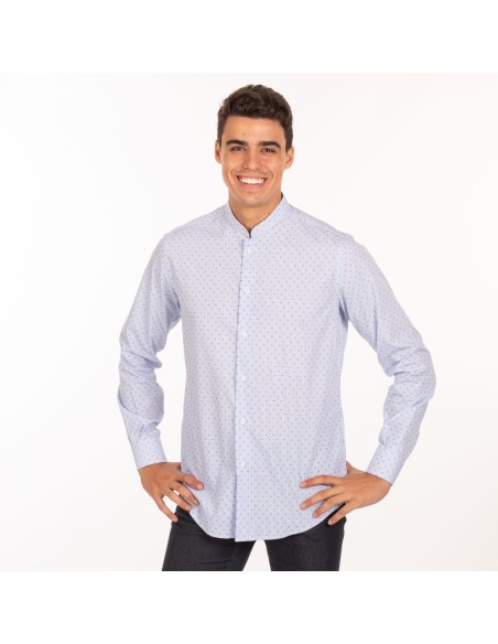 CAMISA CRO FIORE SLIME POPELIN