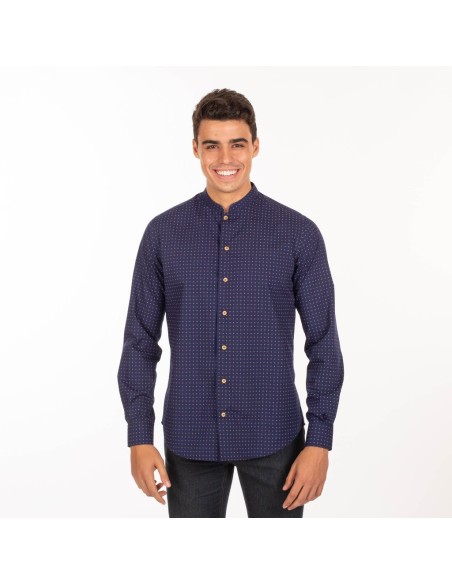 CAMISA CRO FIORE SLIME POPELIN