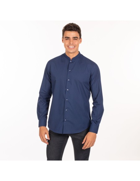 CAMISA CRO FIORE SLIME POPELIN