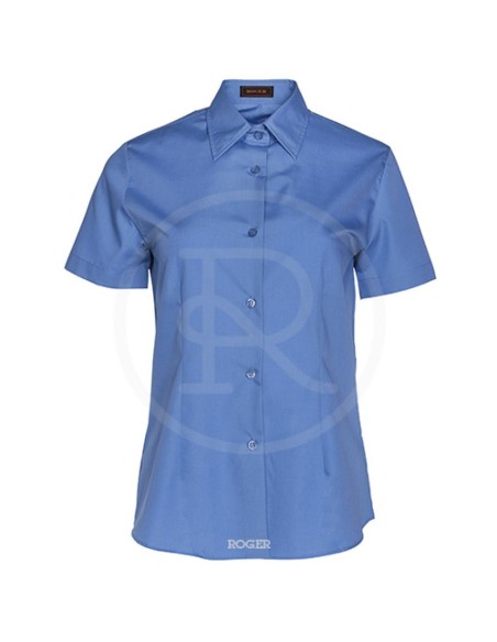 CAMISA SRA M/C CON PINZAS
