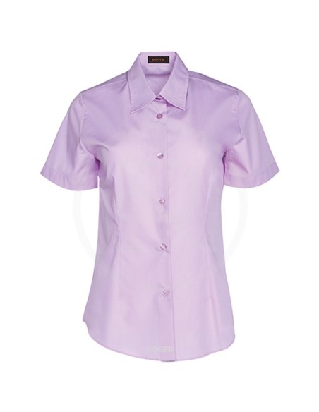 CAMISA SRA M/C CON PINZAS